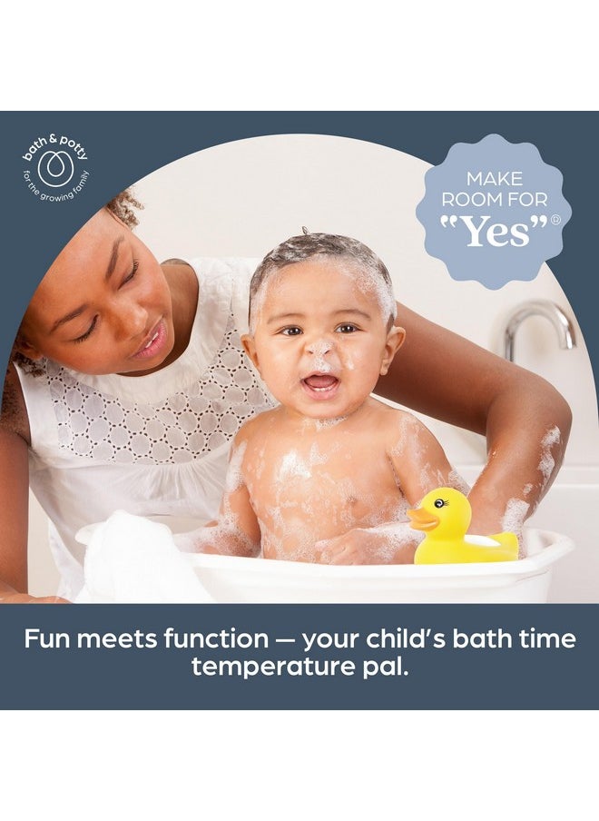 dreambaby - Duck Baby Bath Thermometer - Instant Read Digital Thermometer For Water And Room Temperature - Floating Baby Bath Toy - Newborn Must-Have - Image 1