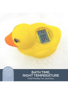 dreambaby Duck Baby Bath Thermometer - Instant Read Digital Thermometer For Water And Room Temperature - Floating Baby Bath Toy - Newborn Must-Have  - Image 2