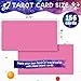 Tinlade 156 Pcs Blank Tarot Cards to Write on Standard DIY Tarot Deck with Case 276 x 472 Inch Make Your Own Blank Cards with Meanings on Them for Adults DIY Playing Divination Easy to WritePink - Image 4