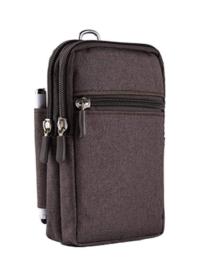NIBEMINENT Protective Pouch For Motorola Moto G Plus/Moto XT/Moto E/Moto G/Moto Z Play/Motorola Nexus 6 / Droid Turbo/Moto X Brown - Image 1