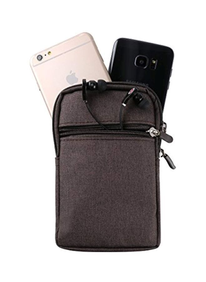 NIBEMINENT Protective Pouch For Motorola Moto G Plus/Moto XT/Moto E/Moto G/Moto Z Play/Motorola Nexus 6 / Droid Turbo/Moto X Brown - Image 5