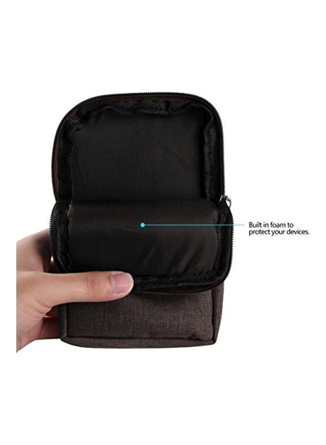 NIBEMINENT Protective Pouch For Motorola Moto G Plus/Moto XT/Moto E/Moto G/Moto Z Play/Motorola Nexus 6 / Droid Turbo/Moto X Brown - Image 3
