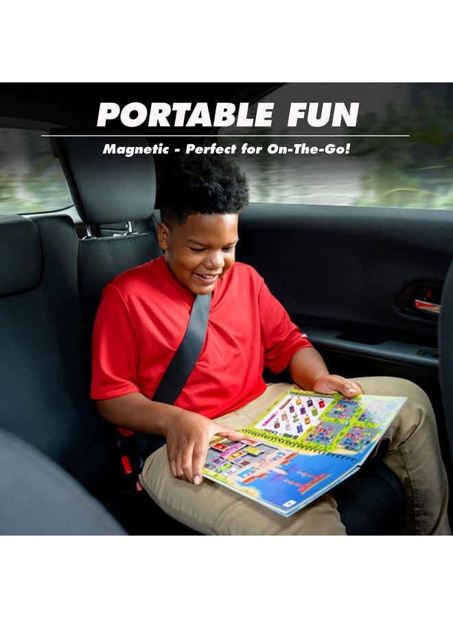 ThinkFun Rush Hour World Tour Magnetic Travel Puzzle - Embark on a Global Adventure of Logic and Strategy in a Compact Travel Edition - Image 3