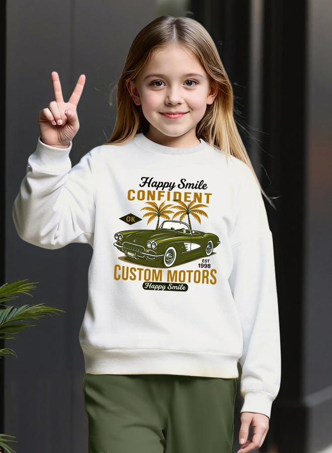 Take Two Teens Graphic Print Sweatshirt and Cargo Joggers Set - Image 4