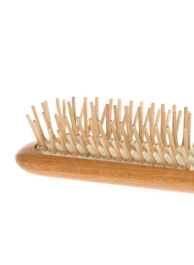 Iris Hantverk Hair Brush Made Of Birch Wood With Wooden Pins - Image 3
