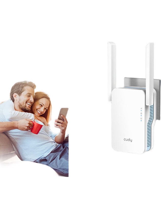 Cudy Ac1200 Wifi Wireless Amplifier, Wifi Signal Booster, Wifi Repeater, Wireless Network Extender, Wireless Bridge, Re1200 - Image 1