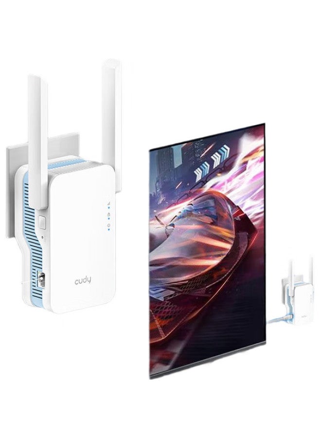 Cudy Ac1200 Wifi Wireless Amplifier, Wifi Signal Booster, Wifi Repeater, Wireless Network Extender, Wireless Bridge, Re1200 - Image 2