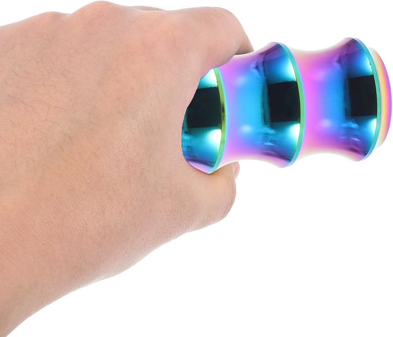 Cabilock Manual Car Gear Shift Knob Aluminum Alloy Matte Finish Anti-Slip Seven-Color Metal Stick Handle Compatible with Manual Transmission Vehicles - Image 4