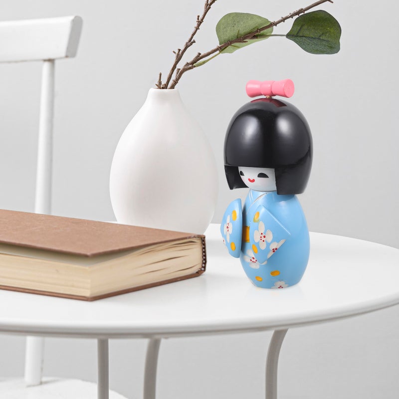 Japanese Kimono Doll Decor Cartoon Kimono Doll Figurine Desktop Ornament - Image 5