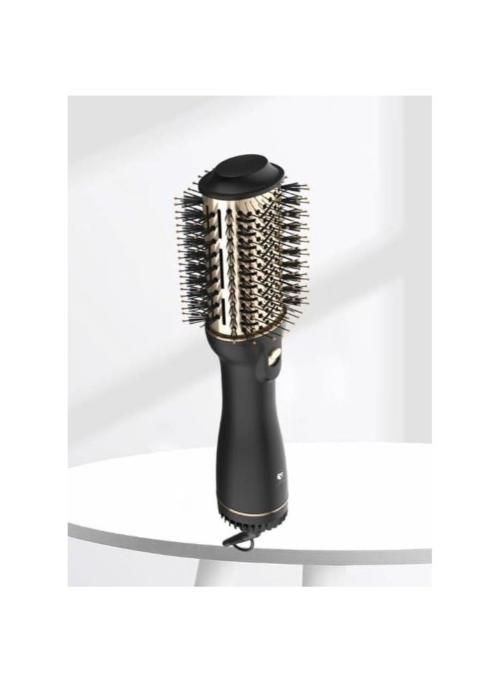 هوم جولد فرشاة دوارة 1200 مصففة الشعر من هوم جولد اسود، 1200 واط - Image 2