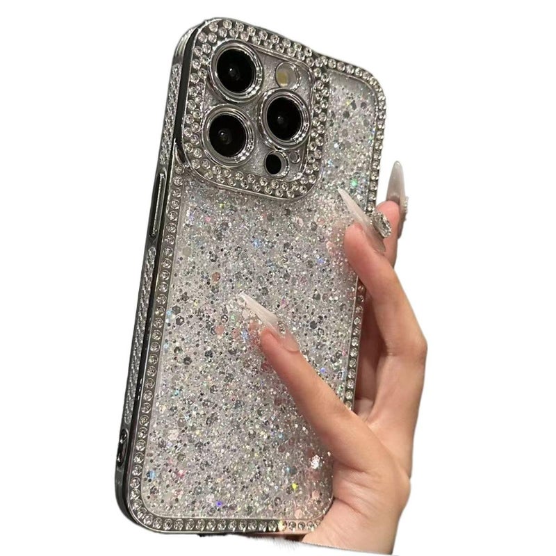 غطاء واقي | Silver | ملمس جلد | تشطيب راتنج | قبضة مضادة للانزلاق | مقاوم للصدمات لـ iPhone 17 / 17 Air / 17 Pro / 17 Pro Max - Image 2