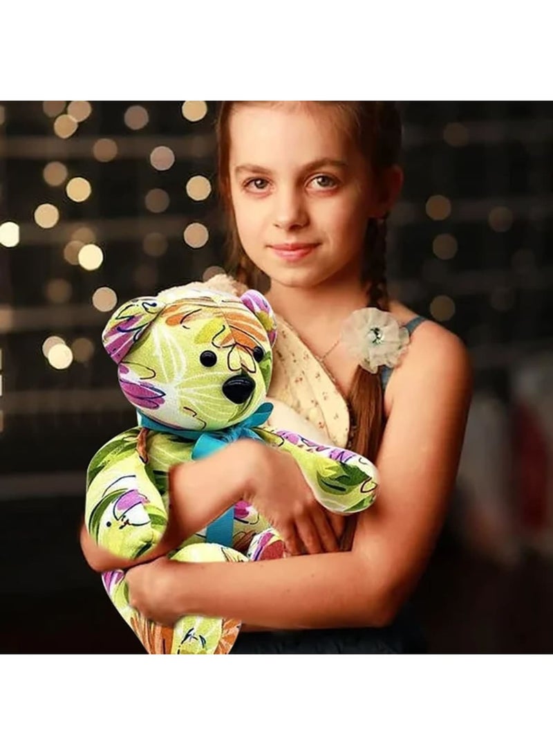 SOLARAE Memory Bear Template Ruler Set with Instructions, Suitable for beginners, easy way to learn how to make a handicraft, for Drawing and Sewing Bear, Only template - Image 3