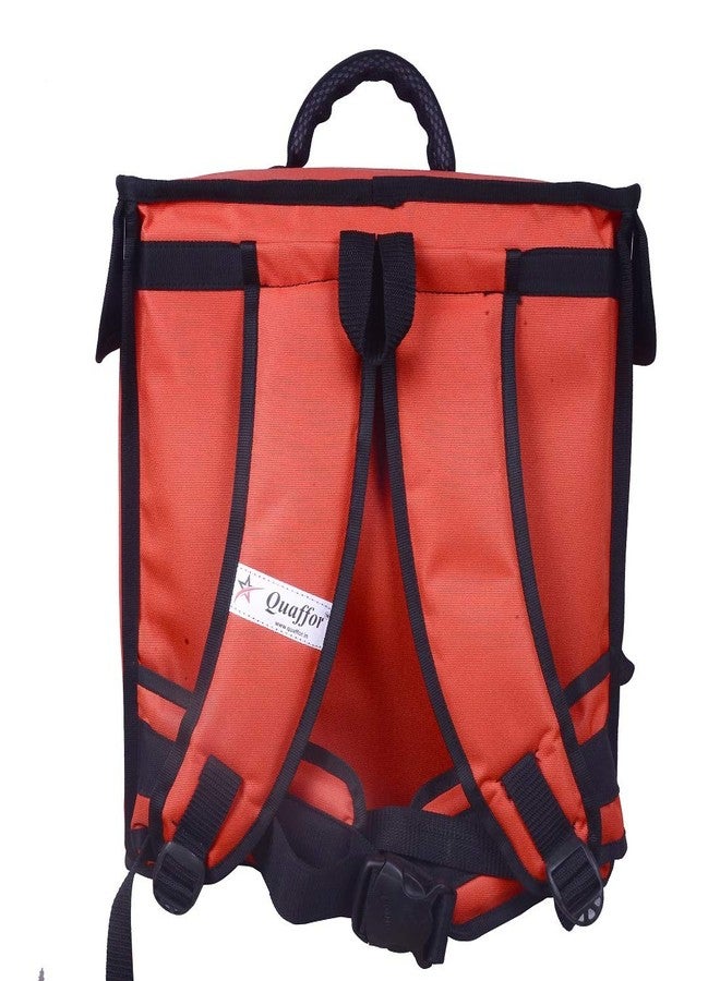 Quaffor Hot zomato/swiggy/Food/ice-Cream delivery Backpack 14 inch 34 LTR - Image 3