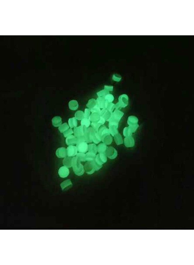 klarako 100pcs Guitar Fretboard Dots Inlays 6.0mm Seashell Fret Inlays Markers Glow in the Dark for Guitar Ukulele Bass Banjo Mandolin Decorations - Image 4