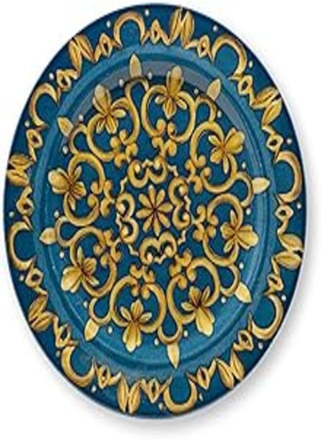 Saturnia Saturnia charger plate 31 cm - royal 