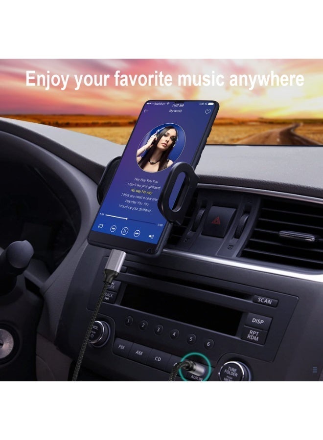 إيزي 1.5 متر USB C إلى 3.5 ملم كابل AUX ، نوع C إلى 3.5 ملم صوتي Aux ، صوت هاي فاي نقي مع تصميم معدني ممتاز ، متوافق مع أجهزة iPhone 15/16/17 و iPad و Android. - Image 5
