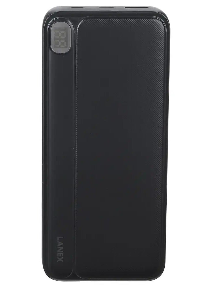 لانيكس باور بانك Lanex N4، 20000 مللي أمبير - أسود - Image 4