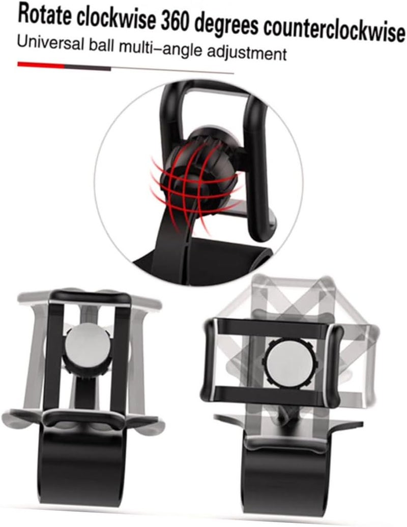 Uonlytech 360° Rotating Car Phone Bracket Vent Phone Holder Universal Fit Construction Safe Driving Easy to Use - Image 4