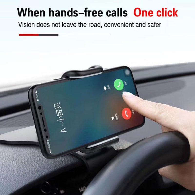 Uonlytech 360° Rotating Car Phone Bracket Vent Phone Holder Universal Fit Construction Safe Driving Easy to Use - Image 5