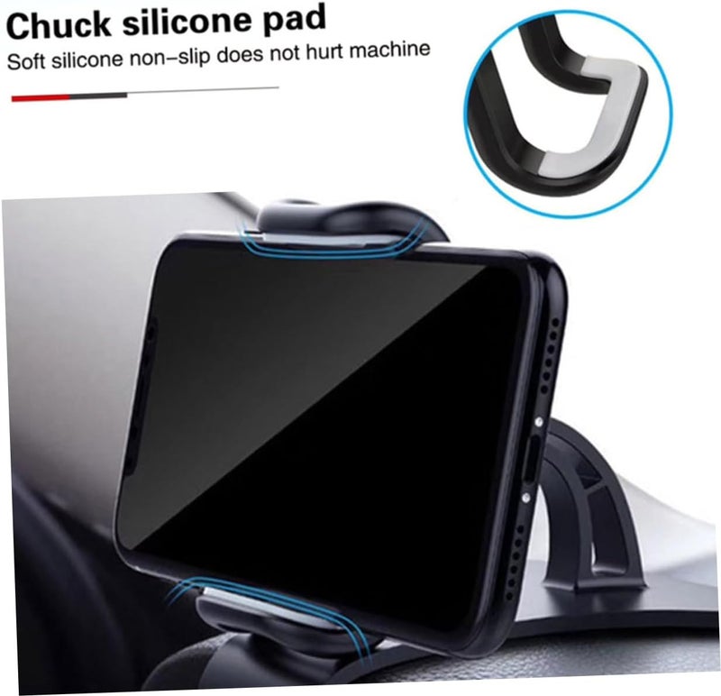 Uonlytech 360° Rotating Car Phone Bracket Vent Phone Holder Universal Fit Construction Safe Driving Easy to Use - Image 2