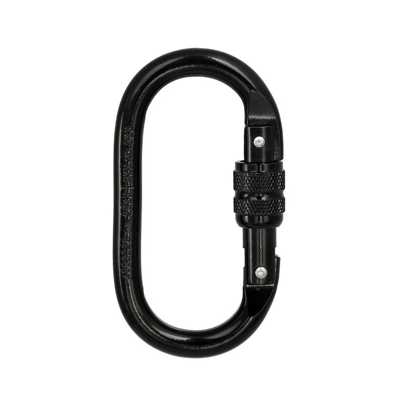 BYANG Heavy Duty Locking Climbing Carabiner Clip CE Rated 25 kN 5600 LB Rugged Terrain Approved Industrial Strength Twist Lock Carabiners Clips for Rigging, Ropes, Hammocks, Camping - Image 4