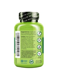 NATURELO Apple Cider Vinegar Made From The Mother, 120 Vegan Capsules Dietary Supplements  - Image 3
