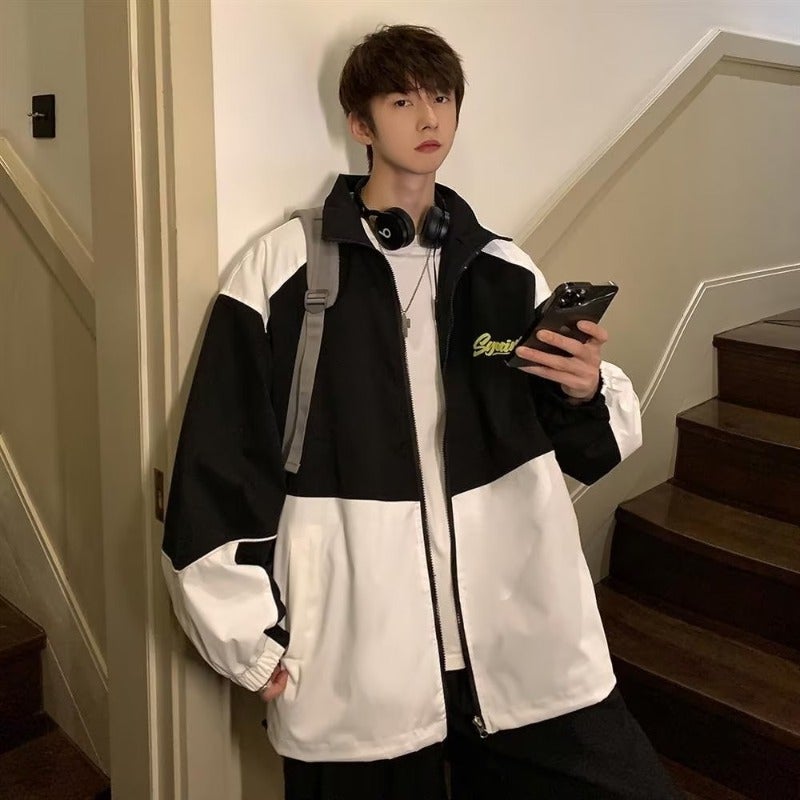 American High Street Pilot Jacket Men'S Jacket Sports Casual Fashion Trendy Jacket - Image 1