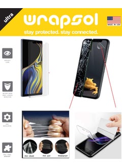 Wrapsol Galaxy S21 Ultra Full Body Screen Protector Front Back Side Impact Absorbing Polyurethane Film  - Image 2