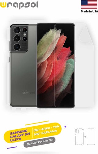 Galaxy S21 Ultra Full Body Screen Protector Front Back Side Impact Absorbing Polyurethane Film - pzsku/Z070298A0C6F84ADB38A6Z/45/_/1730556859/c85f05b1-1254-4af8-8773-5e4f62b881c9