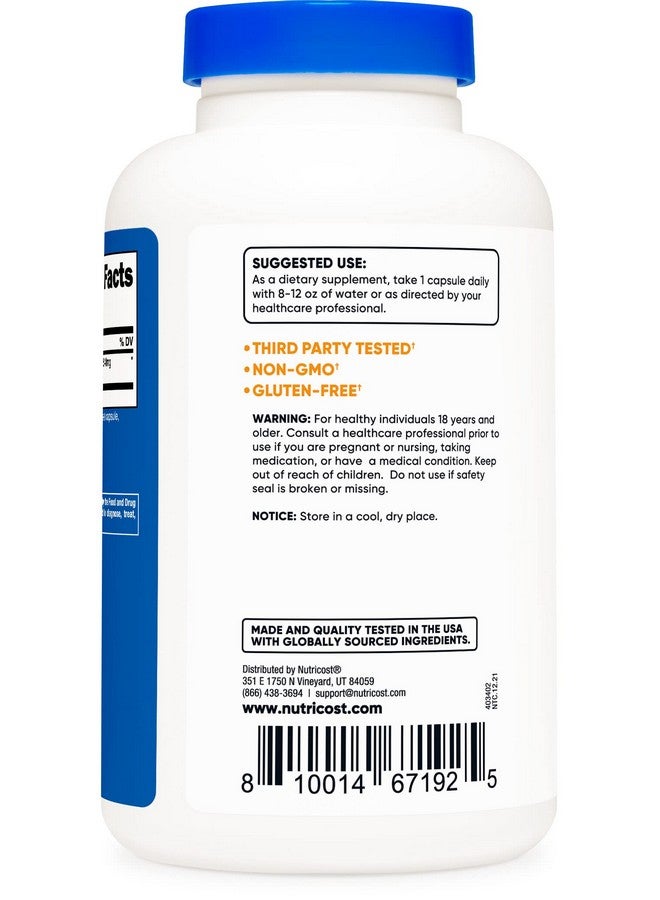 Nutricost Black Cohosh 540Mg 240 Capsules Nongmo Gluten Free - Image 3
