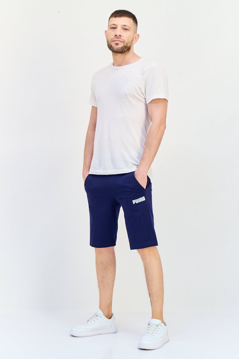 PUMA شورتات رياضية للرجال، مناسبة للجري، لون أزرق داكن - Image 4