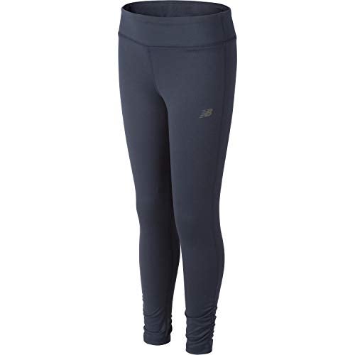 New Balance Little Girl's Performance Tight Pants, Thunder, 4 - Image 3