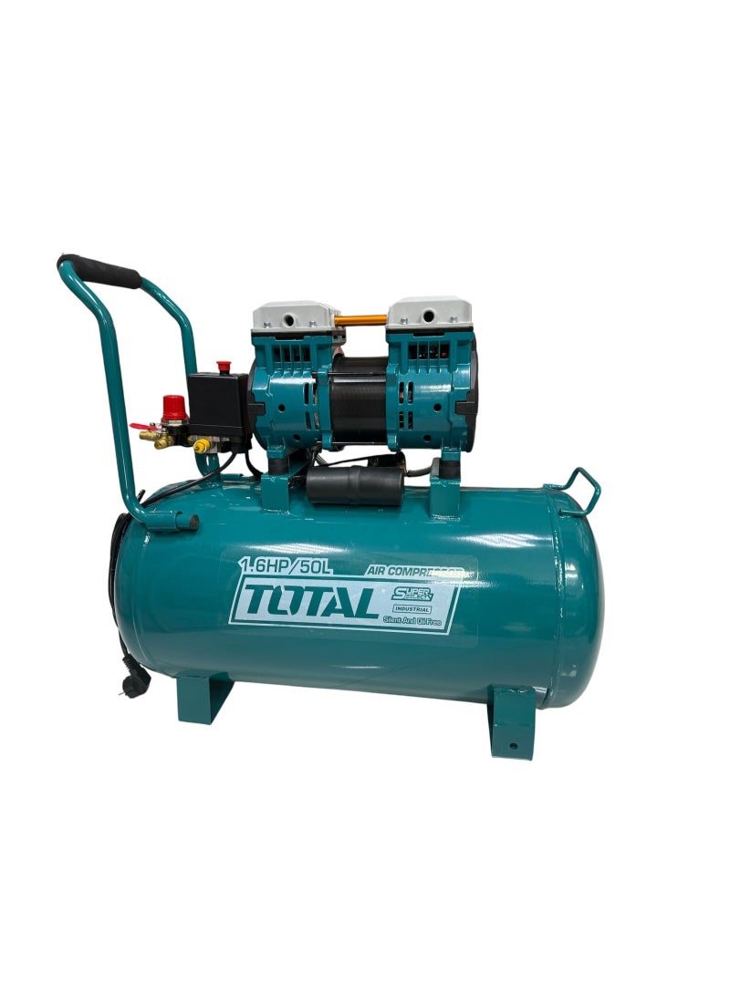 TOTAL Air Compressor 50L, Oil-Free, 1.6HP, 8 Bar - Image 3