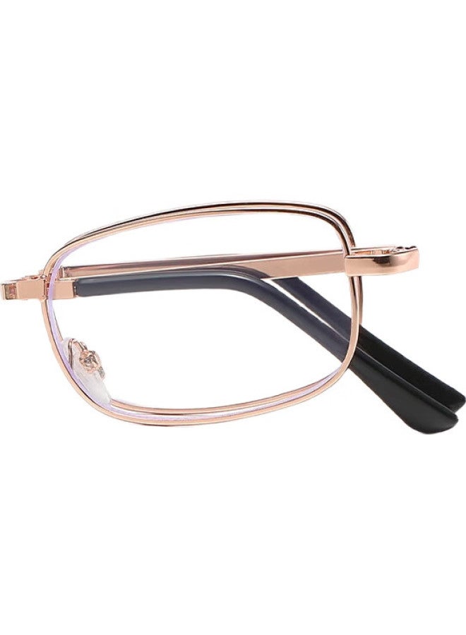 Dratra High-Definition Foldable Reading Glasses For Men, Anti-Blue Light Ultra-Light Reading Glasses For Women, Portable Presbyopic Glasses For Elderly - Image 3