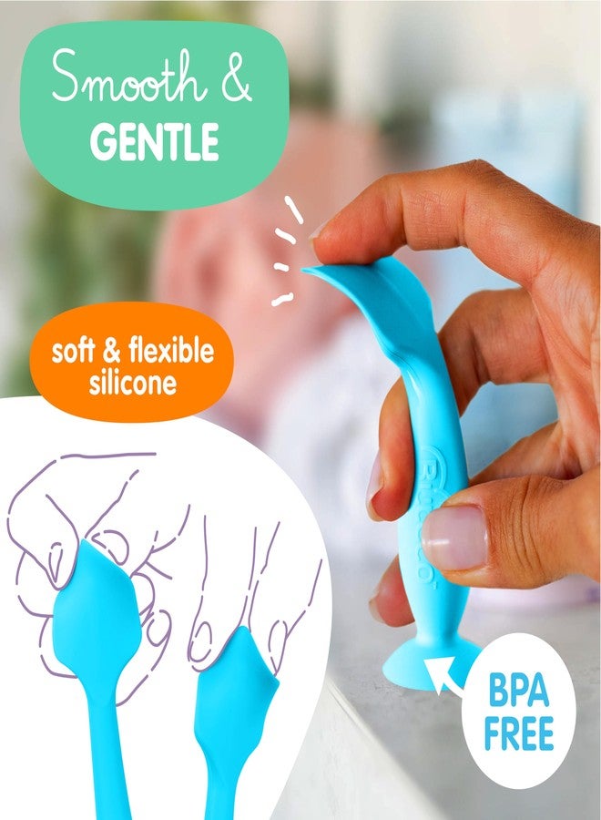 Baby Bum Brush Bumco Mini Diaper Cream Spatula with Case (2-Pack) - BPA-Free Butt Spatula Baby, Soft Diaper Spatula, Diaper Cream Applicator, Mom-Invented Baby Must Haves, Diaper Bag Essentials, Butt Paste Spatula - Image 5
