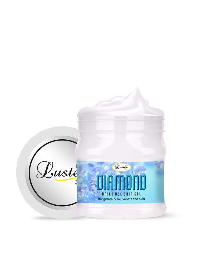 LUSTER Diamond Skin Gel ; Massage Gel ; Helps Invigorate & Rejuvenate Skin ; Face & Body Massage Gel ; For Women & Men ; All Skin Types (Paraben & Sulfate Free)500Ml - Image 1