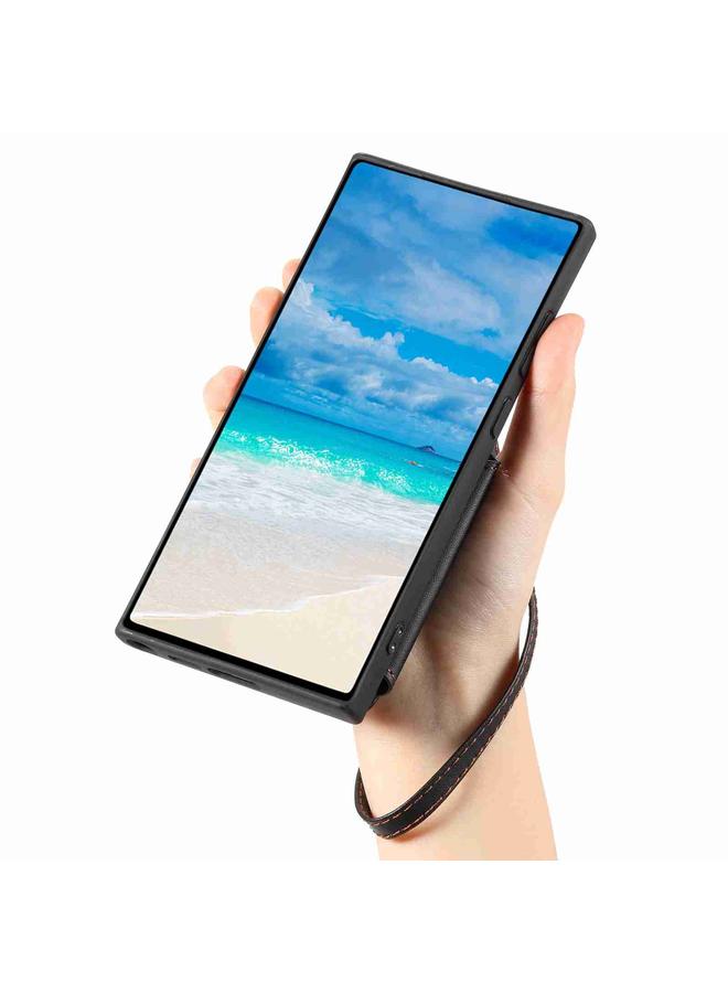 اس-توب جراب لهاتف iPhone 12 Pro Max مزود بسحّاب وفتحات للبطاقات بتقنية RFID - Image 5