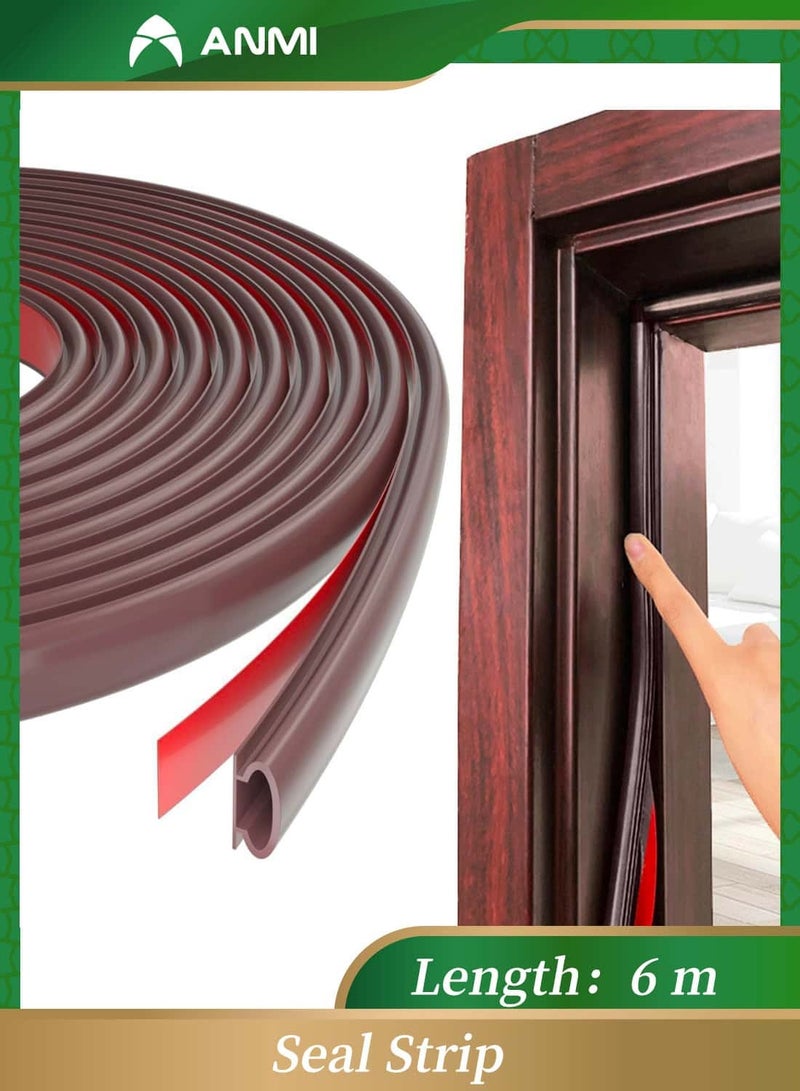 أنمي 6 متر الذاتي لاصق ختم الشريط للنوافذ ، الباب المطاط الطقس ختم الشريط - Image 1
