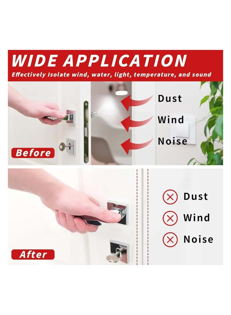 أنمي 6 متر الذاتي لاصق ختم الشريط للنوافذ ، الباب المطاط الطقس ختم الشريط - Image 5
