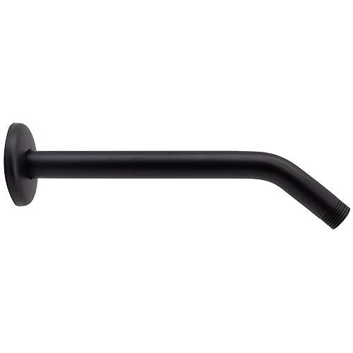 Westbrass D301-1-12 1/2" IPS x 8" Wall Mount Shower Arm with Sure Grip Flange, Oil Rubbed Bronze - Image 5