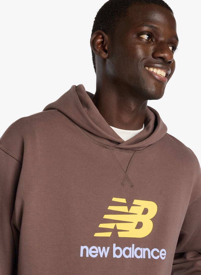 نيو بالانس هودي بشعار فرنسي تيري رياضي - Image 4