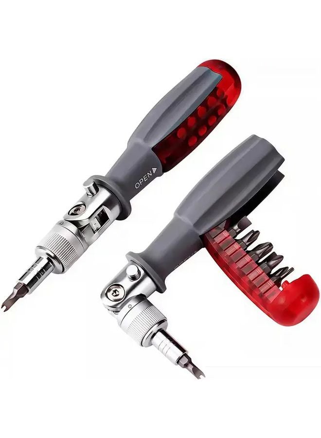 10 في 1 مجموعة مفك براغي يدوي متين برأس دوار - Image 2