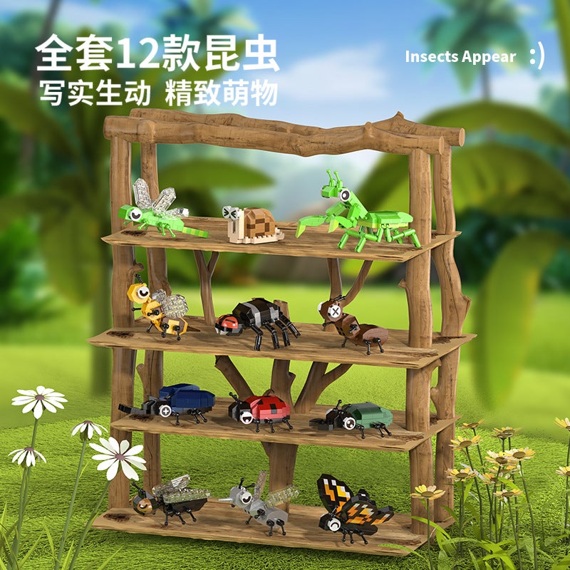 Insect World Building Blocks Set Educational Toy - Image 1