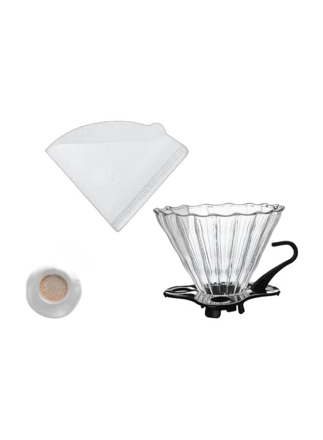 بريمو بلس أداة تقطير القهوة V60 مع 100 فلتر ورقي – لتحضير القهوة المختصة - Image 1