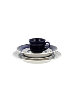 La Mesa Oxford 20 Pcs Blue Dinner Set  - Image 3