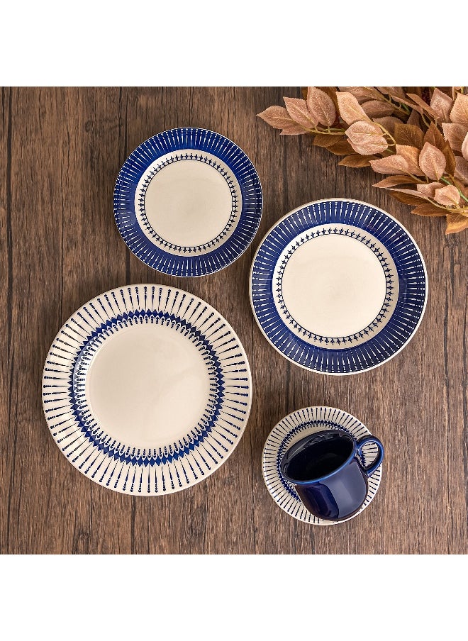 La Mesa Oxford 20 Pcs Blue Dinner Set  - Image 4