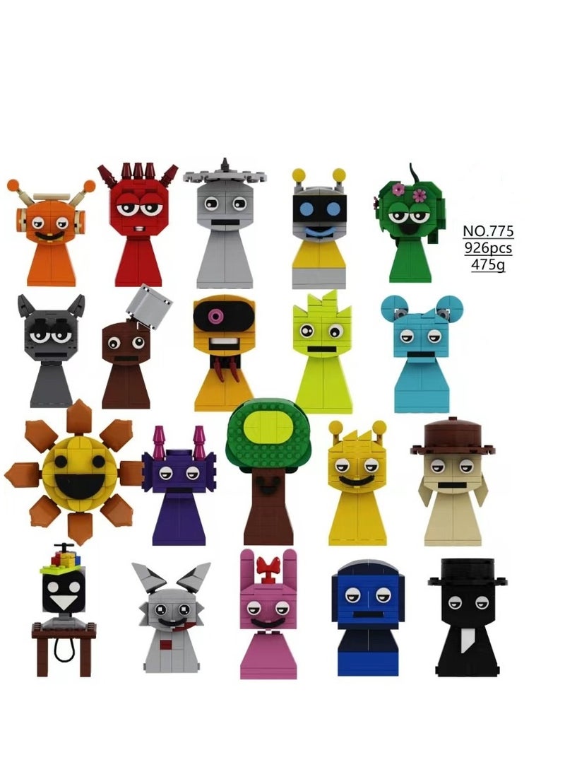 Loquat Sprunki  Building Blocks Toys Setfor Game Model Toys Ideas Collectible Building Bricks Birthday Gift For Kids - Image 1