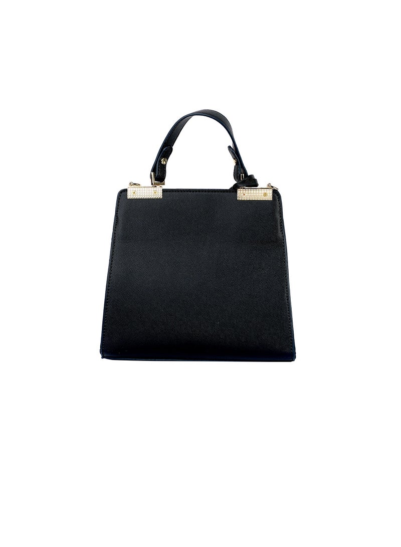 AMICA Zoe Leather Mini Crossbody Handbag for Ladies Top Handle - Image 2