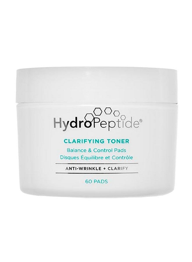 HydroPeptide Clarifying Toner Balance Control Pads 60 Pads (Packaging May Vary) - Image 1