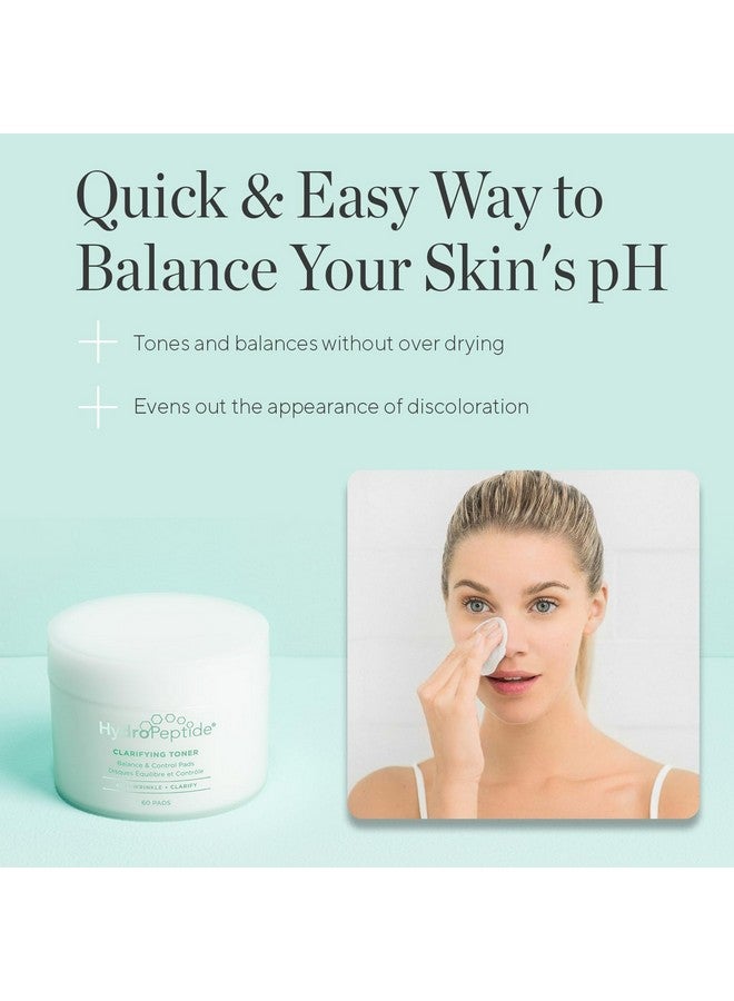 HydroPeptide Clarifying Toner Balance Control Pads 60 Pads (Packaging May Vary) - Image 3